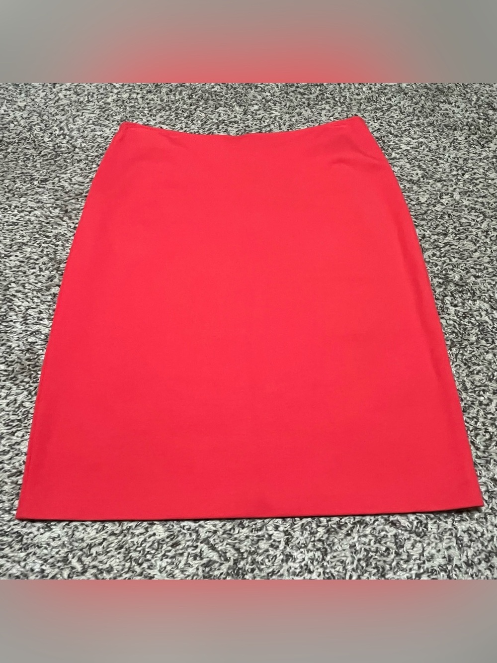 Emporio Armani Vibrant Red Pencil Skirt Excellent Condition Size 50